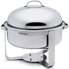  Ex-Showroom: Round Chafing Dish - KG2801