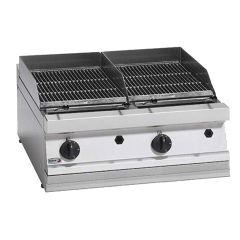 Ex-Showroom: Fagor 700 Series Gas Charcoal 2 Grid Grill BG7-10-QLD7