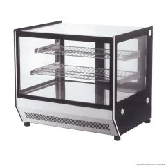 2NDs: Counter top square glass cold food display GN-660RT-NSW1678