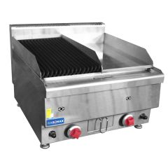 2NDs: Gasmax Benchtop Combo 1/2 Char & 1/2 Griddle JUS-TRGH60-QLD159