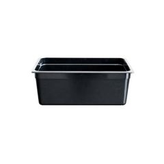 JW-P122B - Black Poly 1/2 x 65 mm Gastronorm Pan