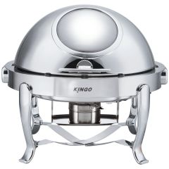 2NDs: Round Chafing Dish with Chrome Legs KGS6803G