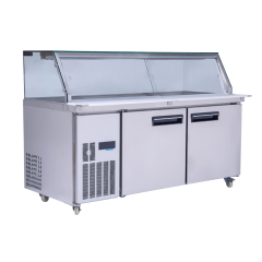 2NDs: Thermaster Cold Salad & Noodle Bar 5x1/1 GN Pans PG180FA-XG-NSW1869