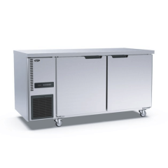 2NDs: Thermaster Stainless Steel Double Door Workbench Freezer TL1500BT-NSW1872