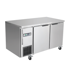 Thermaster Stainless Steel Double Door Workbench Freezer - TS1200BT 