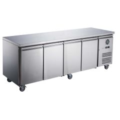 2NDs: FED-X S/S Four Door Bench Fridge XUB7C22S4V-QLD153